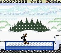 une photo d'Ã©cran de Daffy Duck - Un Tresor de Canard sur Nintendo Game Boy Color